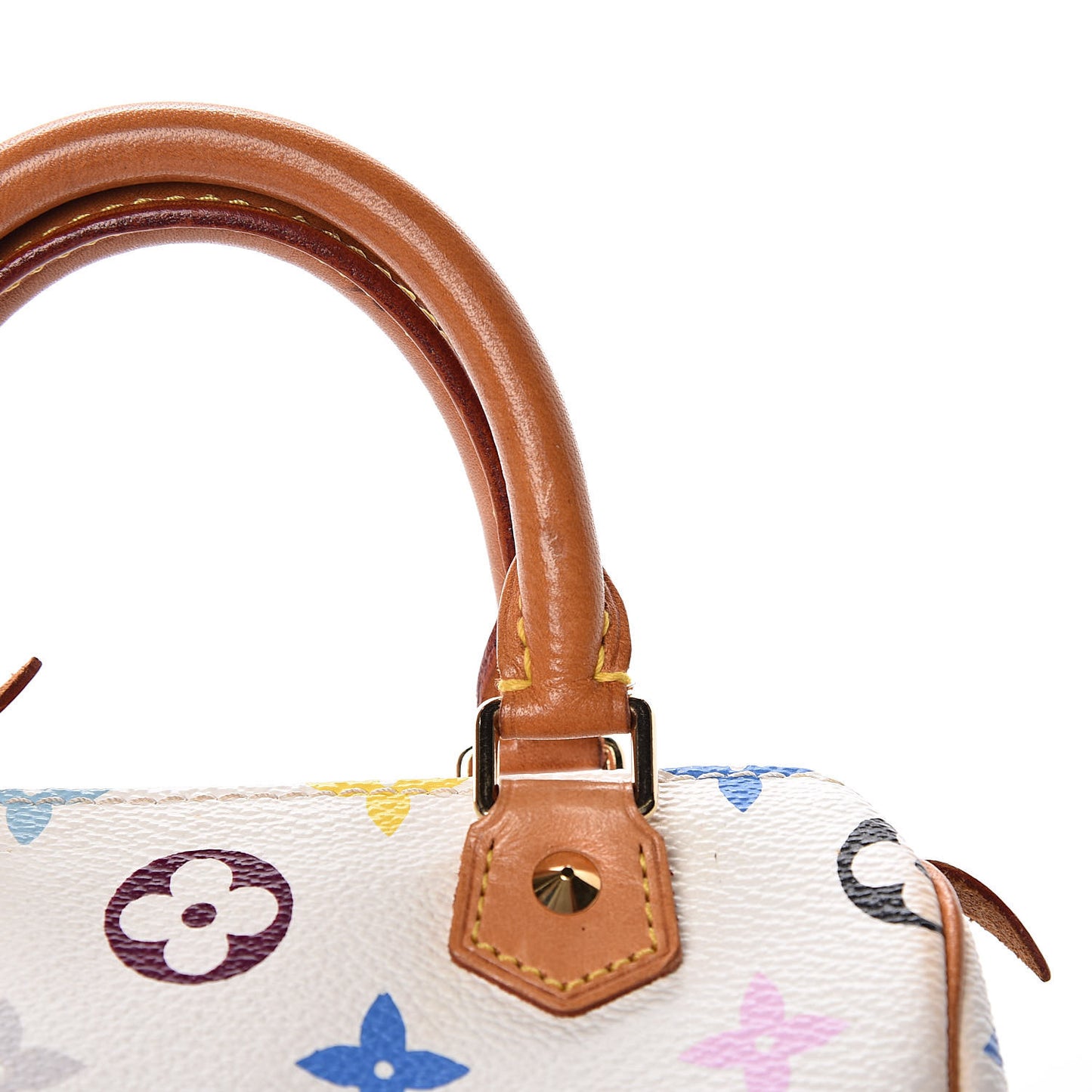 Monogram Multicolor Mini Sac HL Speedy White