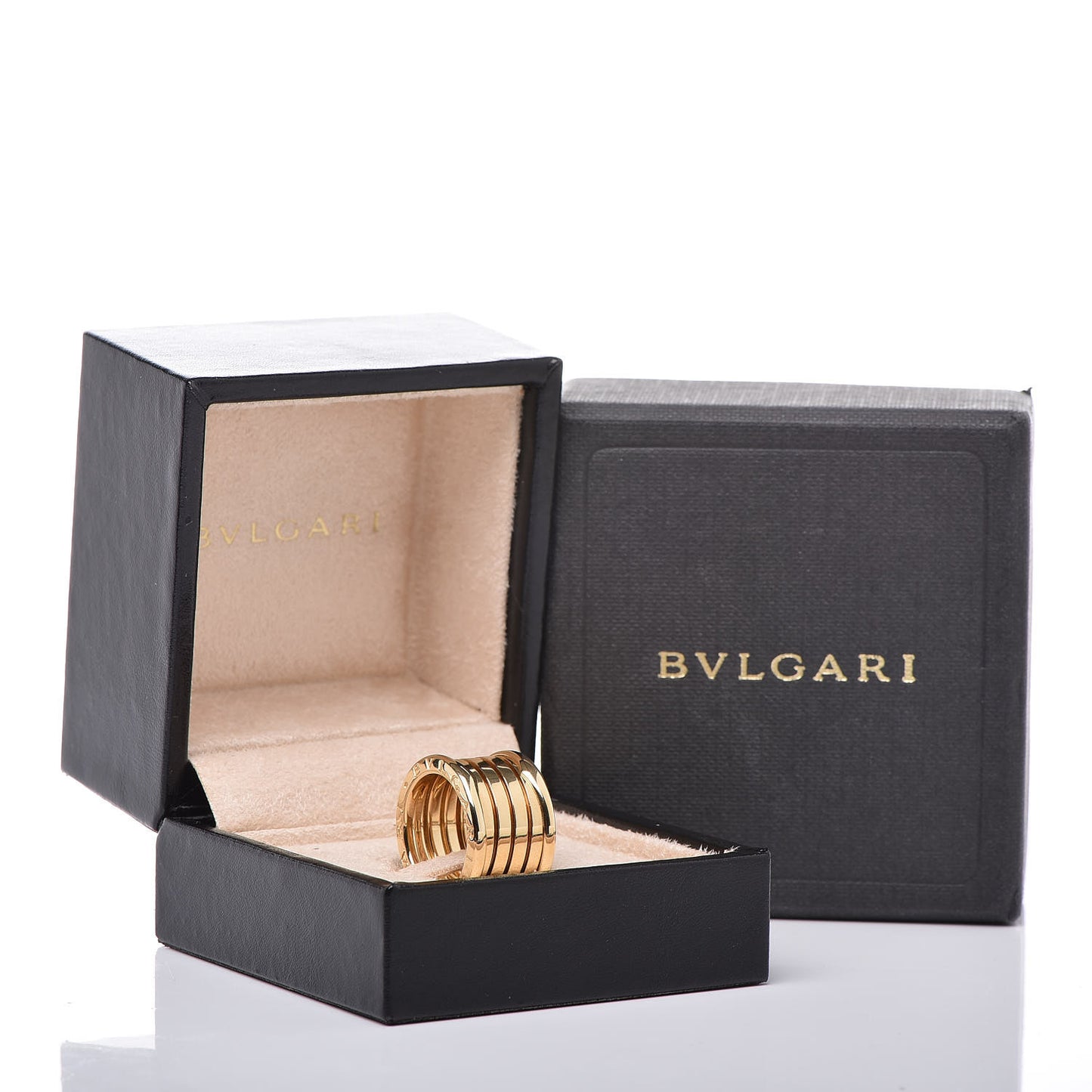 18K Yellow Gold B.Zero1 Five-Band Anniversary Ring 49 4.75