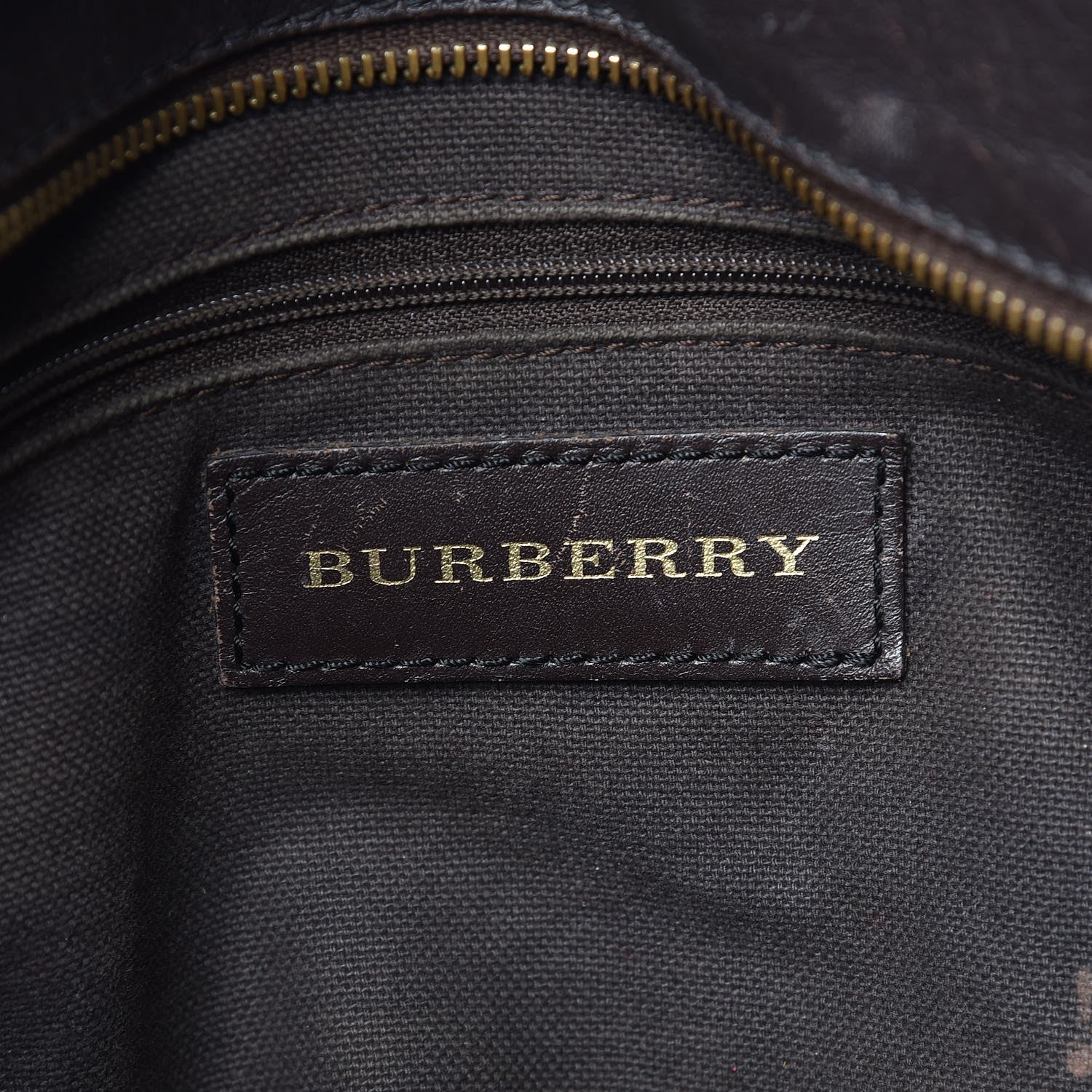 Burberry Haymarket Check Medium Heathcliff Tote Chocolate 6 of 23