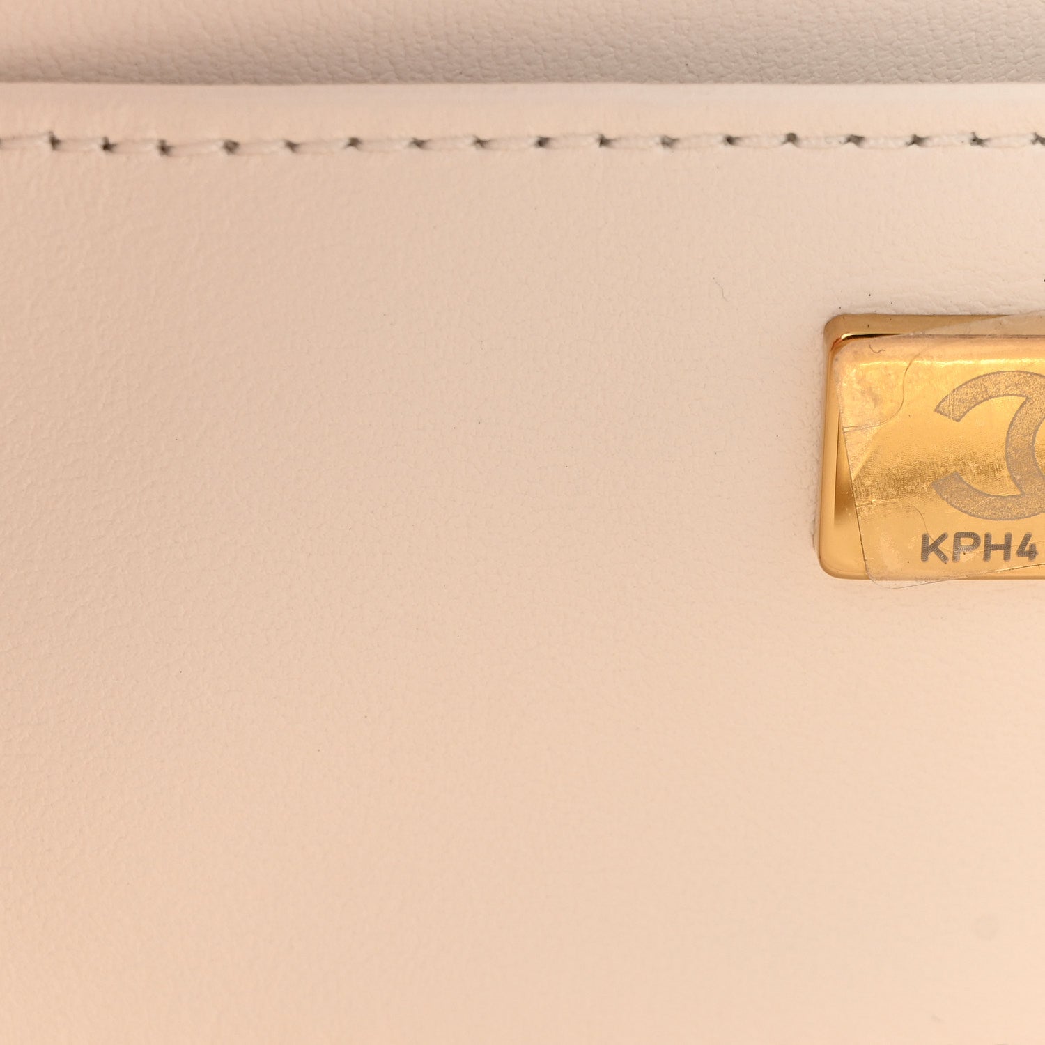 Chanel Lambskin Quilted Coco Click Bag White 7 of 13
