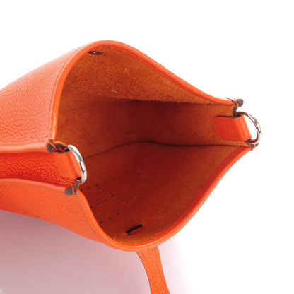 Hermes Taurillon Clemence Evelyne TPM Orange 7 of 7