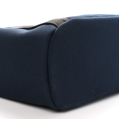 Hermes Toile Sac De Pansage Groom Bleu Navy Feu 9 of 11