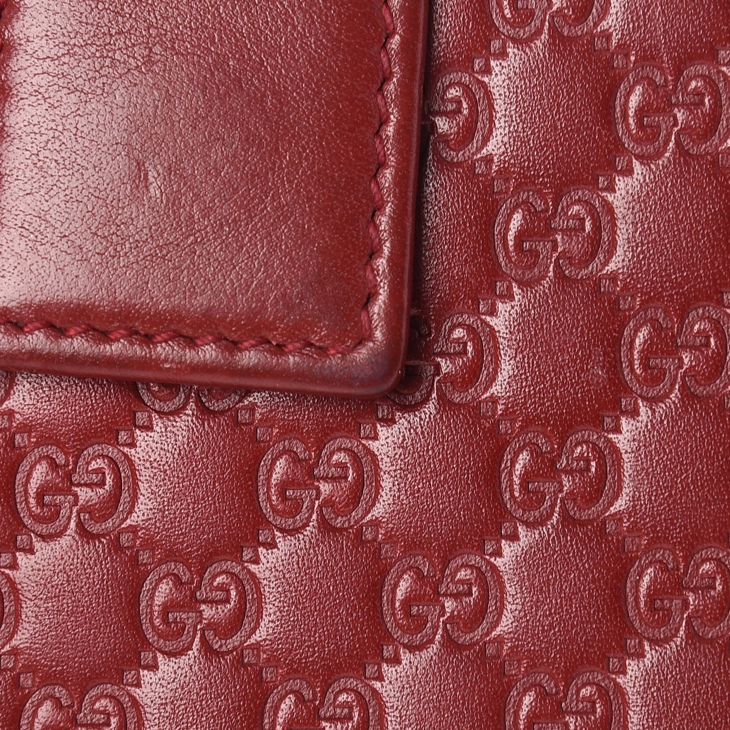 Gucci Microguccissima Continental Flap Wallet Red 20 of 20