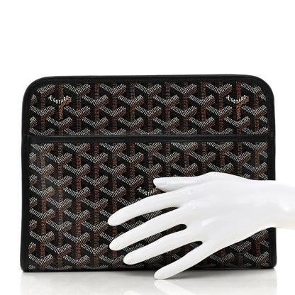 Goyard Goyardine Jouvence MM Toiletry Pouch Black 2 of 7