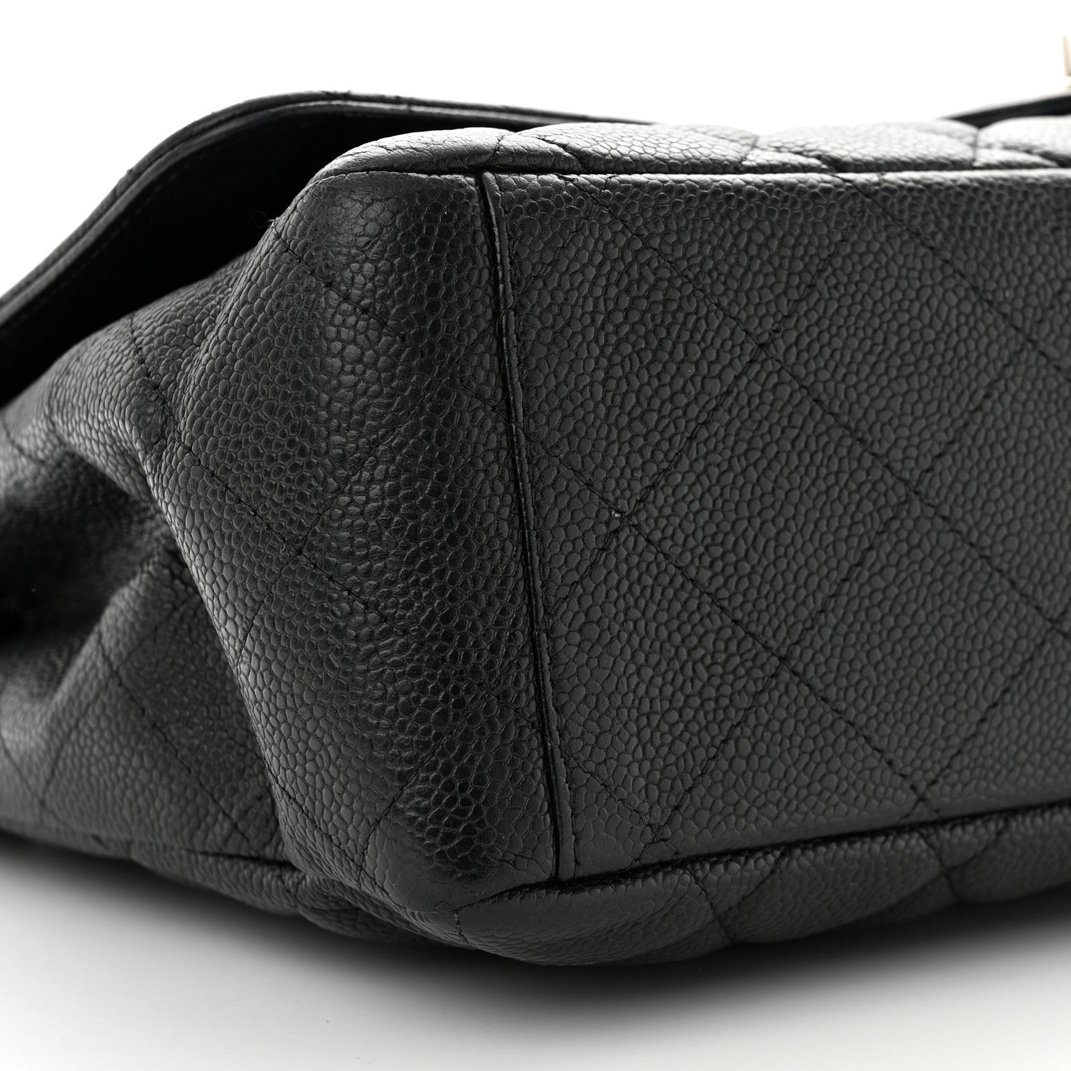 Chanel Caviar Quilted Maxi Single Flap Black 9 of 14
