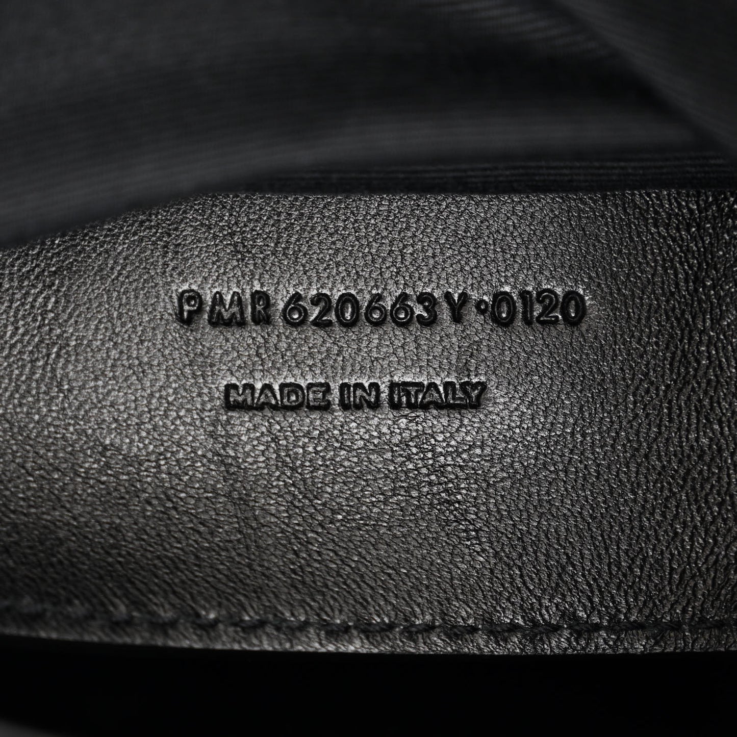 Calfskin Crocodile Embossed Medium West Hollywood Monogram Fold-Over Black