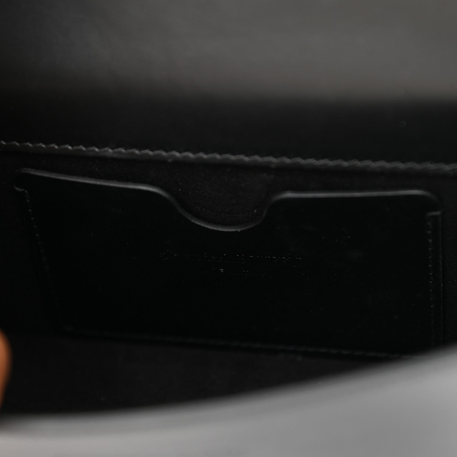 Alexander McQueen Calfskin Knuckle Crossbody Black 7 of 9