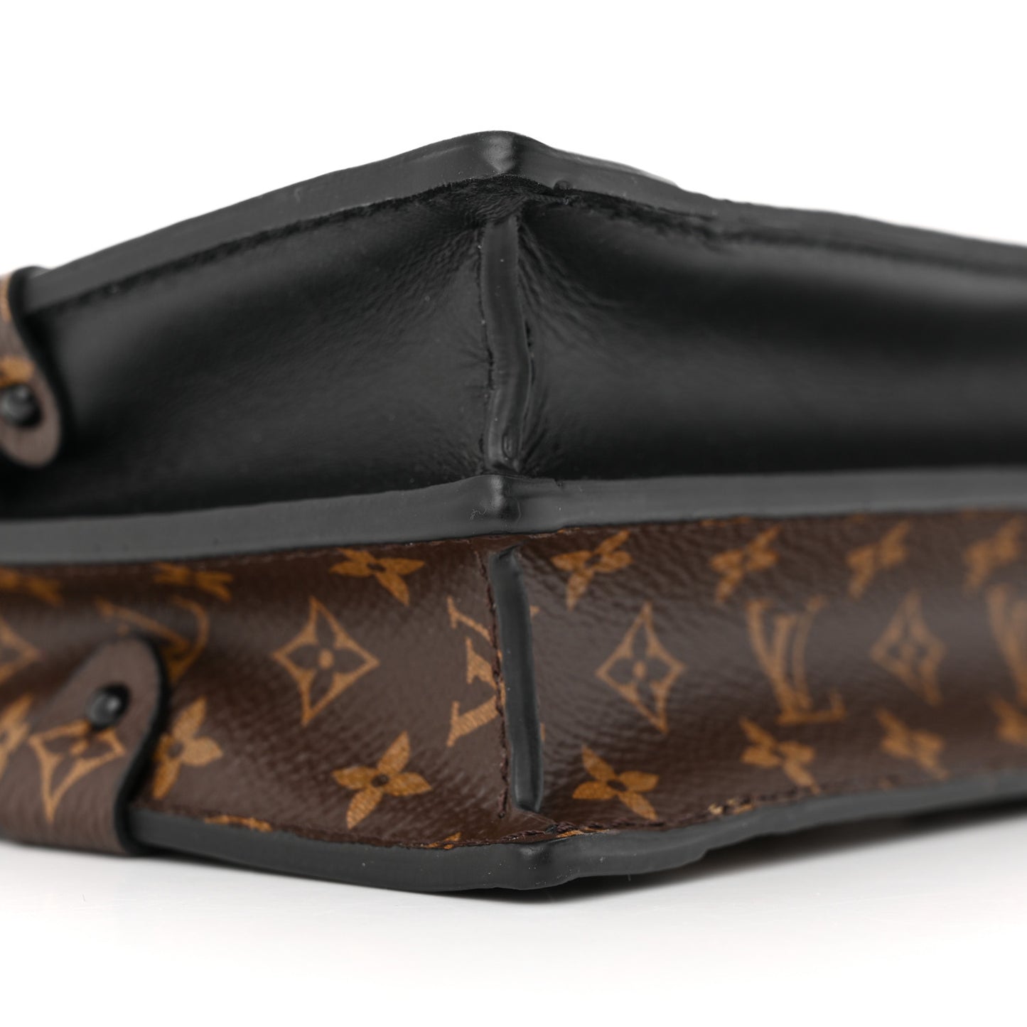 Reverse Monogram Trunk Clutch