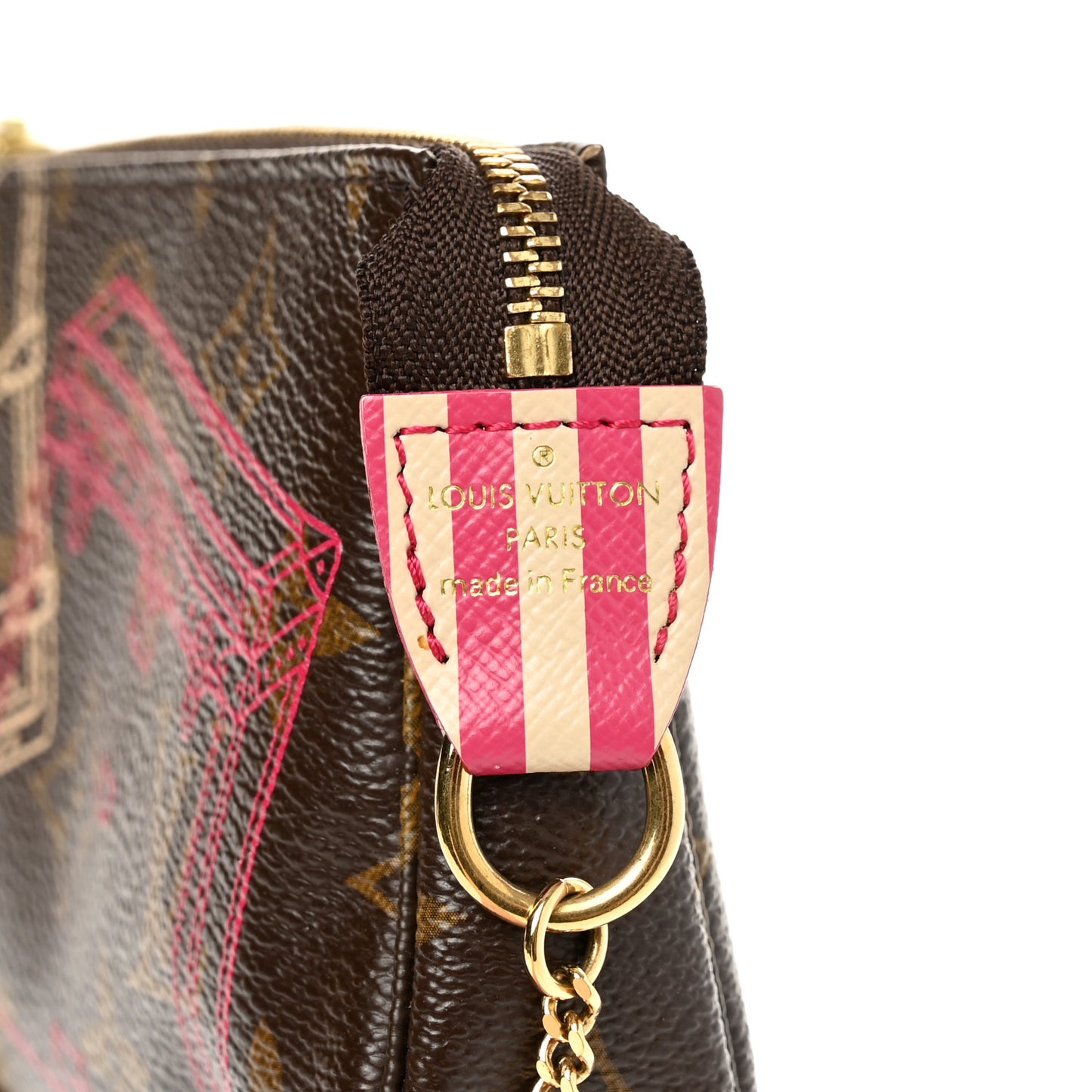 Monogram 2014 Christmas Animation Mini Pochette Accessories