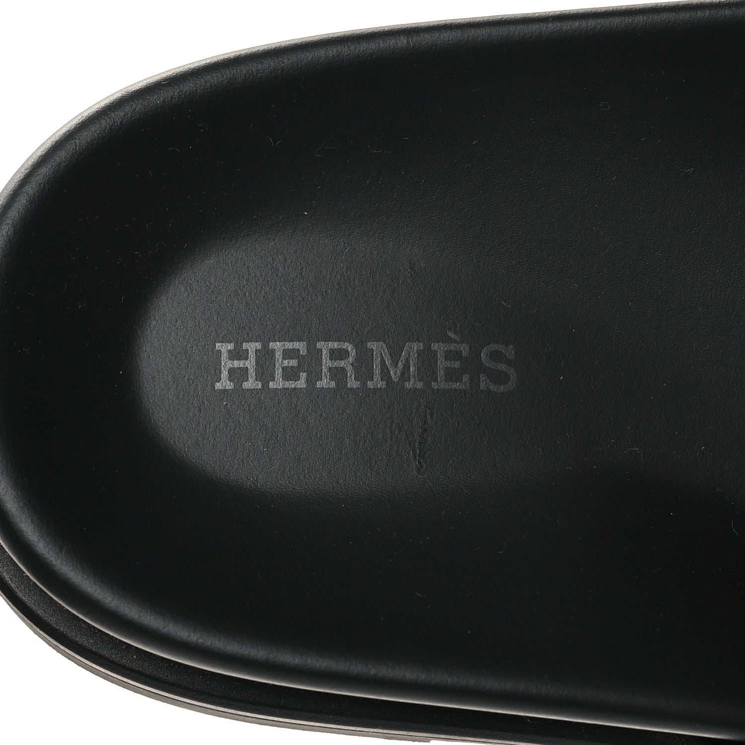 Hermes Calfskin Mens Chypre Sandals 43 Black 8 of 8