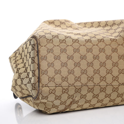 Gucci Monogram Large Sukey Tote Dark Brown 15 of 19