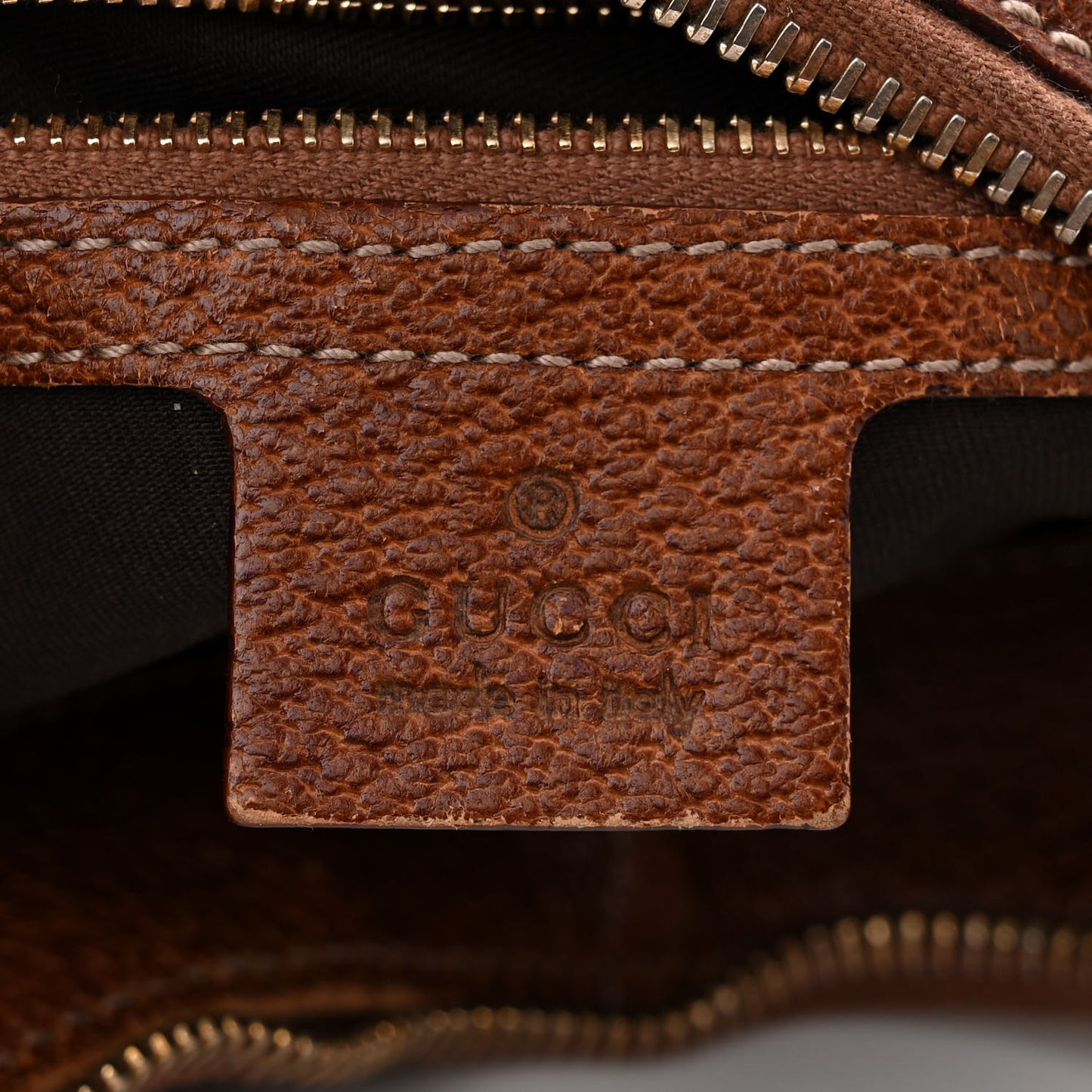 Monogram Bamboo Ring Hobo Brown