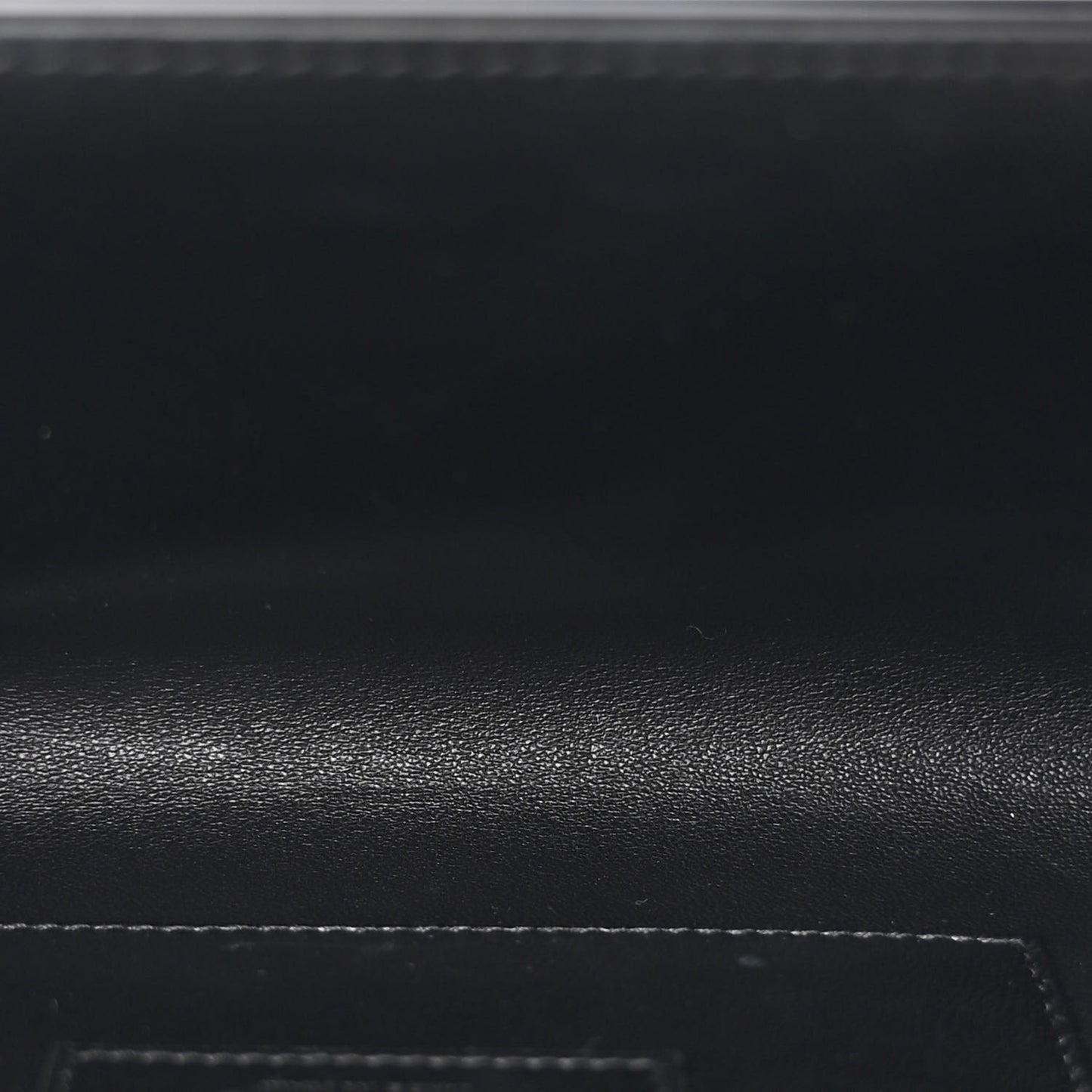 Plexiglass Monogram Vicky Minaudiere Clutch Black