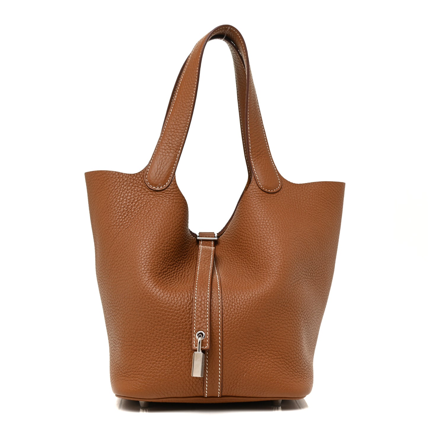 Taurillon Clemence Picotin Lock 22 MM Gold