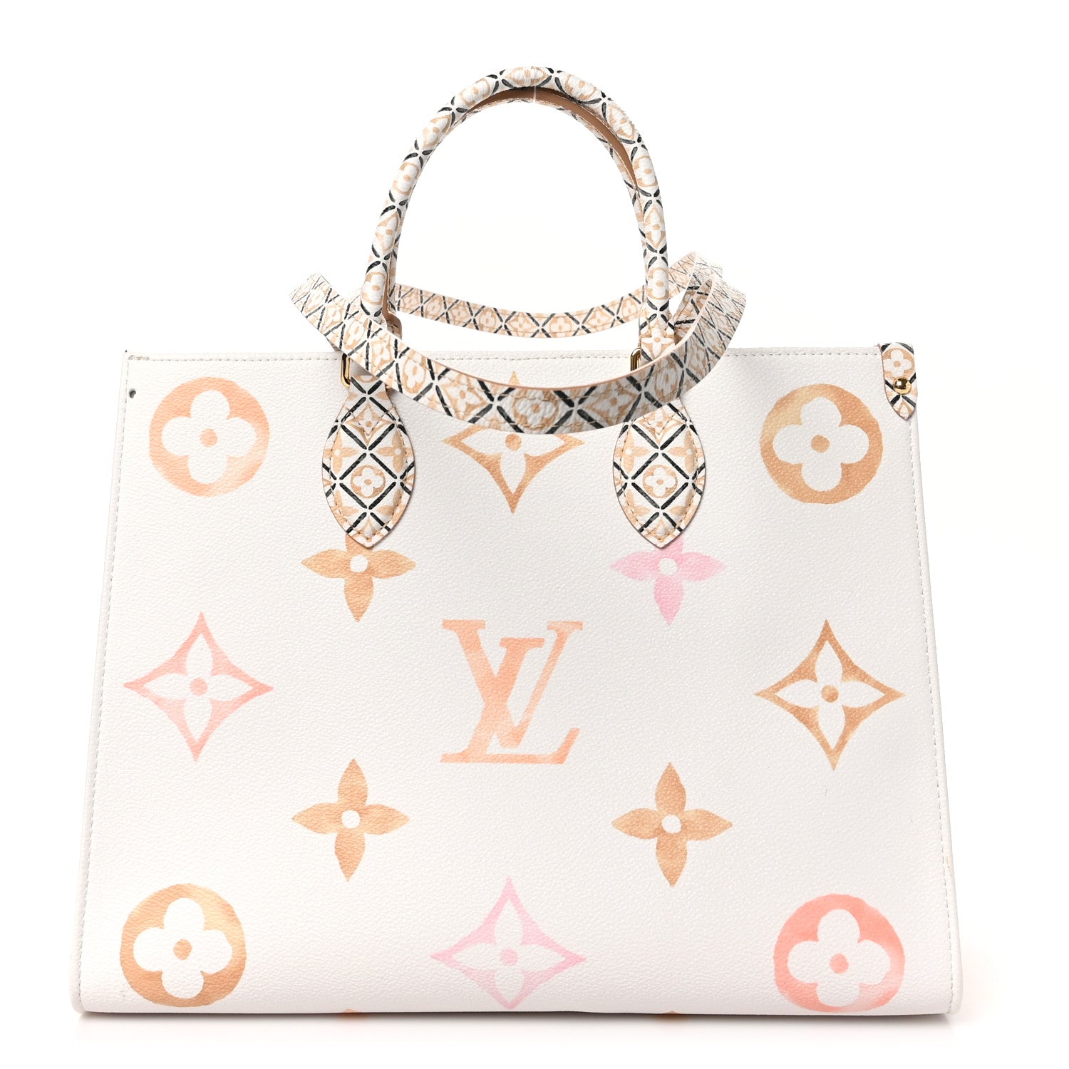 Louis Vuitton Monogram Giant By The Pool 2.0 Onthego MM Beige 1 of 9