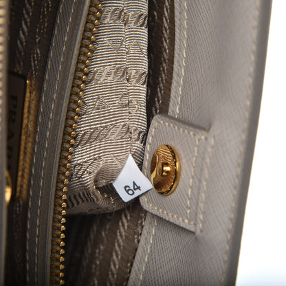 Prada Saffiano Lux Medium Tote Pomice 9 of 9
