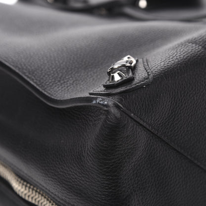 Balenciaga Supple Calfskin Papier A4 Zip Around Tote Black 10 of 14
