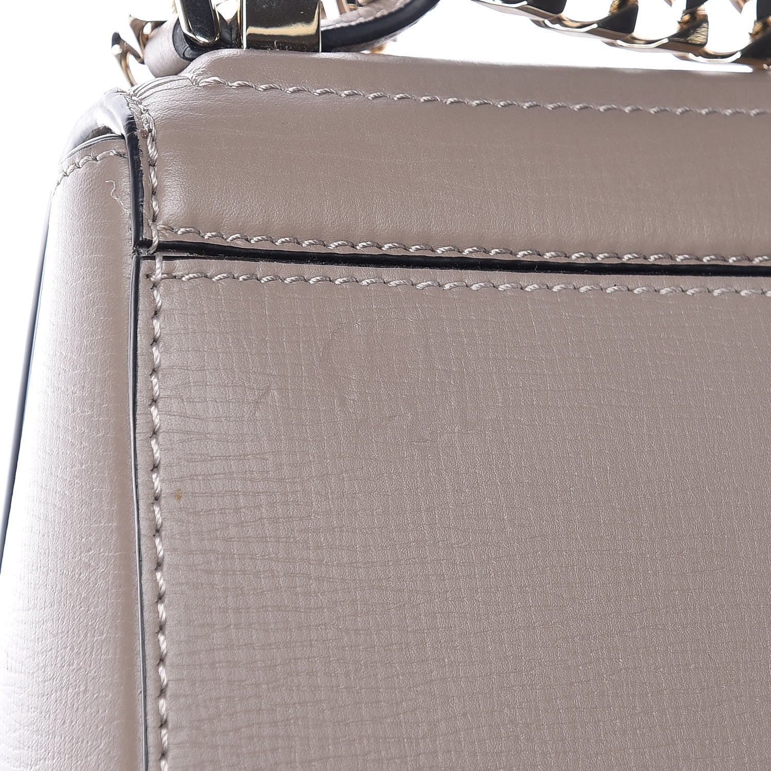 Givenchy Textured Calfskin Mini Pandora Box Chain Crossbody Bag Mastic 8 of 8