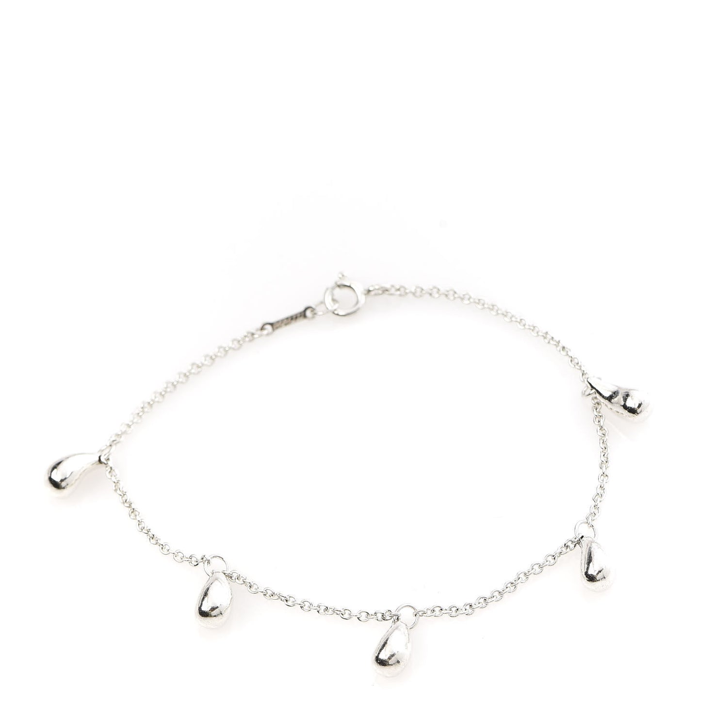 Sterling Silver Elsa Peretti Teardrop Bracelet