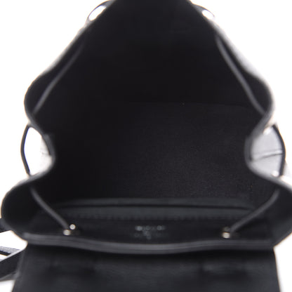 Louis Vuitton Calfskin Lockme Mini Backpack Black 6 of 8