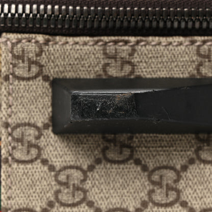 Gucci GG Plus Monogram Small Web Trolley Brown 11 of 13
