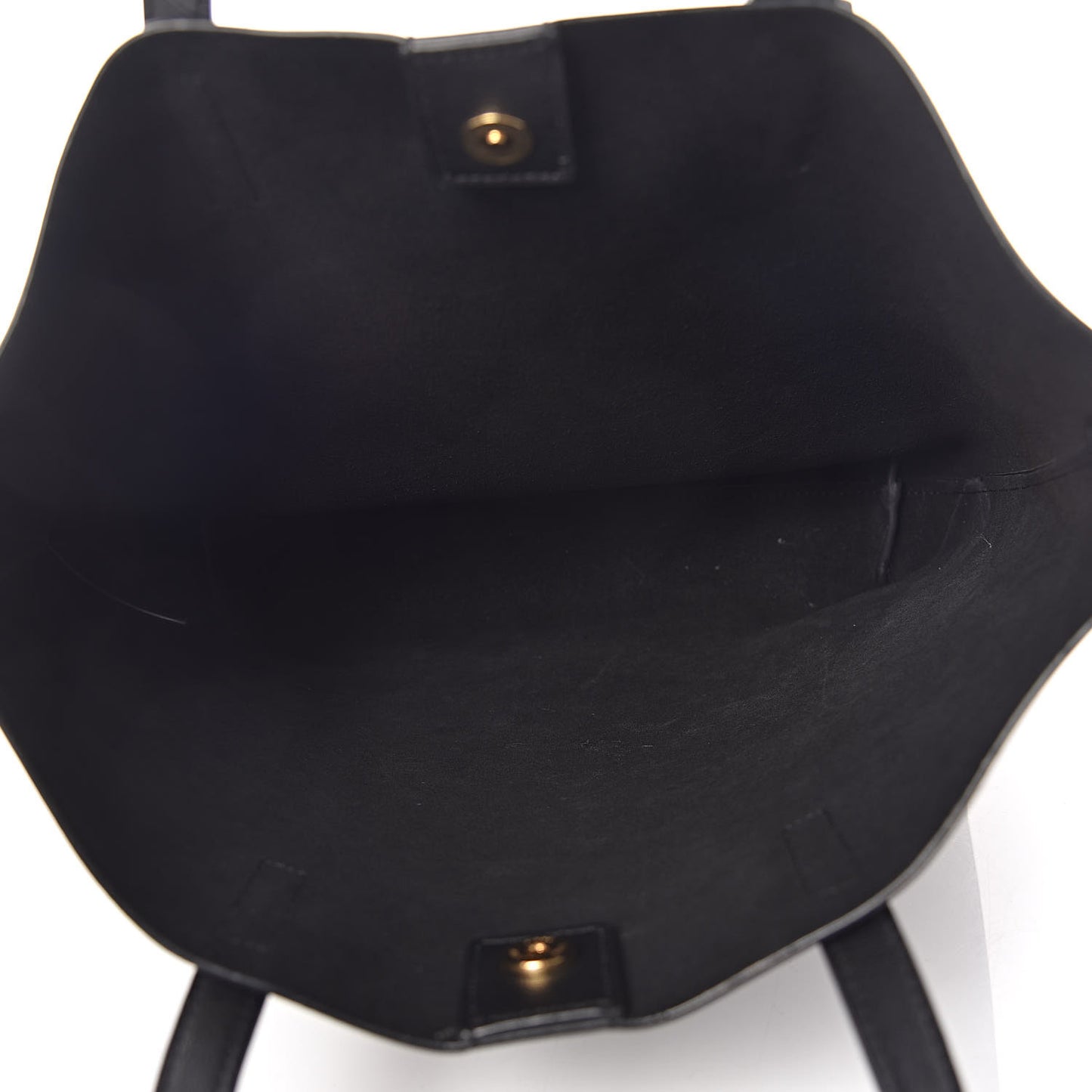 Calfskin Toy Shopping Tote Black