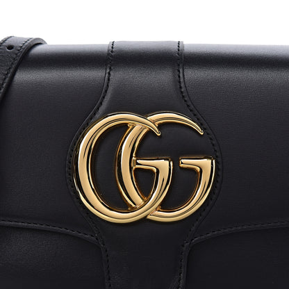 Gucci Vitello Palmellato Lux Small Arli Flap Shoulder Bag Black 12 of 12