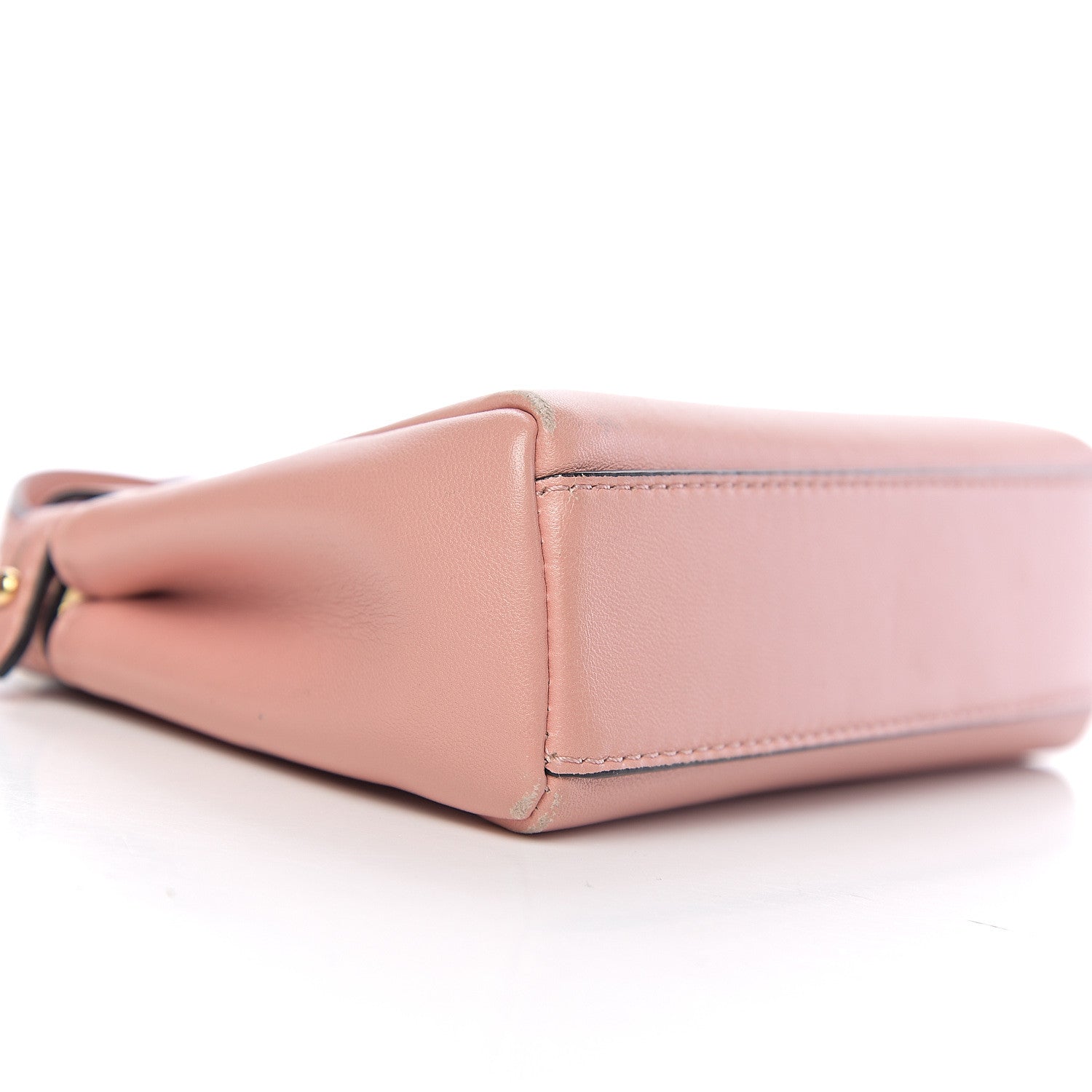 Fendi Shiny Nappa Micro Peekaboo Iconic Satchel Pink 9 of 10