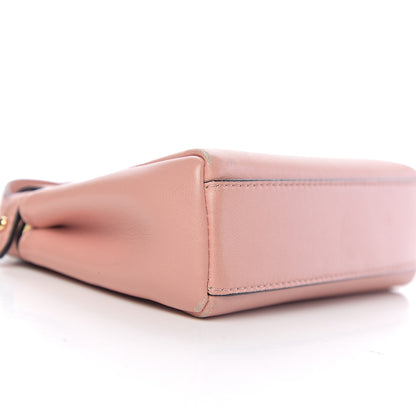 Fendi Shiny Nappa Micro Peekaboo Iconic Satchel Pink 9 of 10