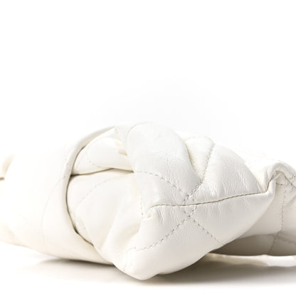 Chanel Lambskin Quilted Mini Bow Bag White 10 of 10