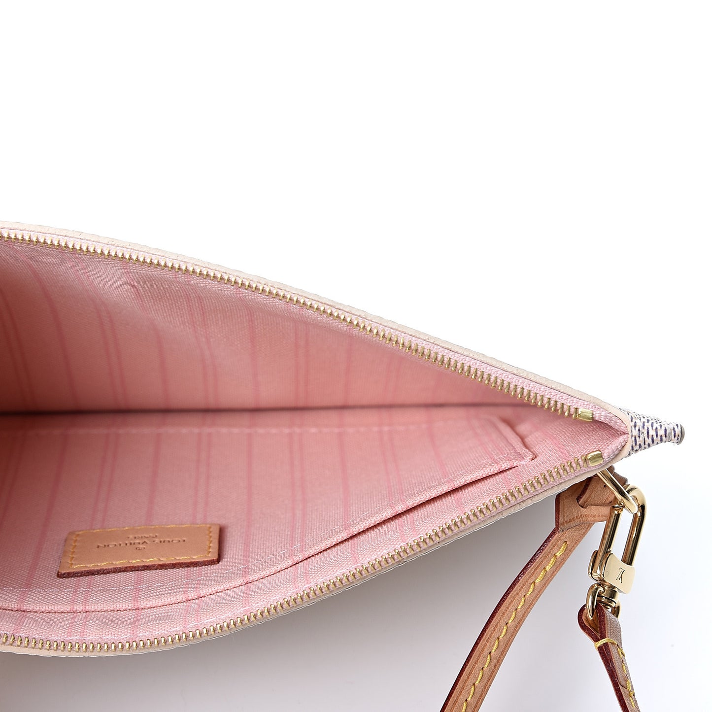 Damier Azur Neverfull MM GM Pochette Rose Ballerine