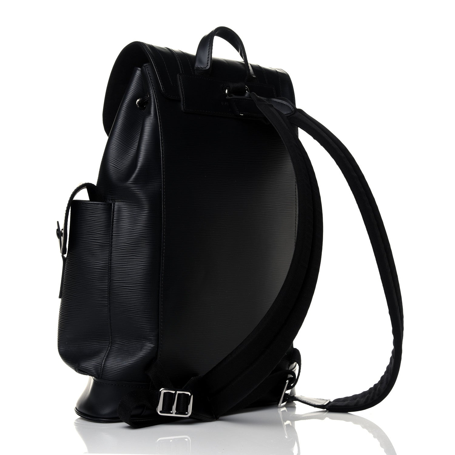 Louis Vuitton Epi Christopher Backpack PM Black 2 of 4
