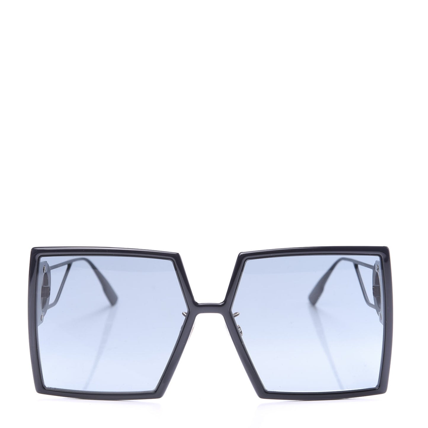 Square 30 Montaigne Sunglasses Black