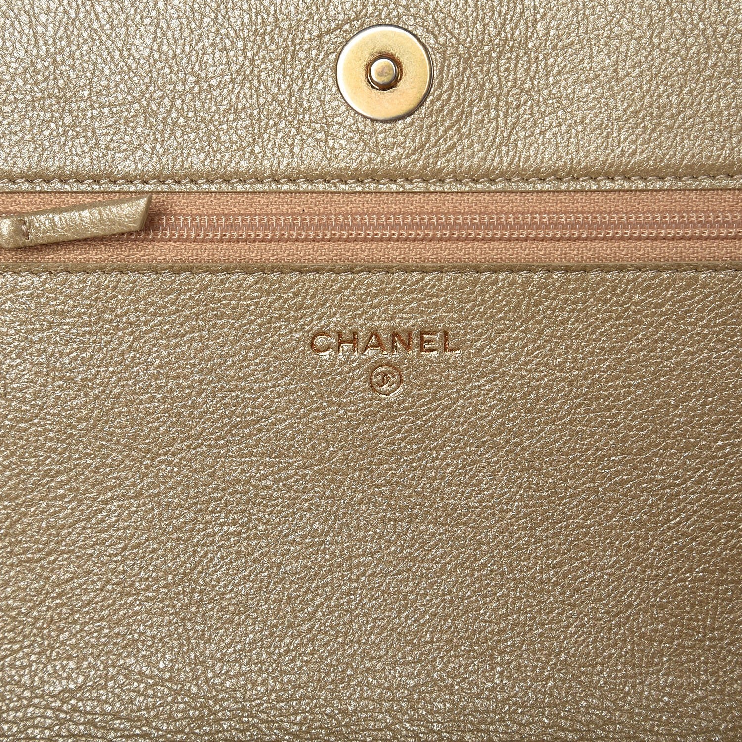 Chanel Woven Straw Braided Ancient Greek Wallet On Chain WOC Beige 6 of 8