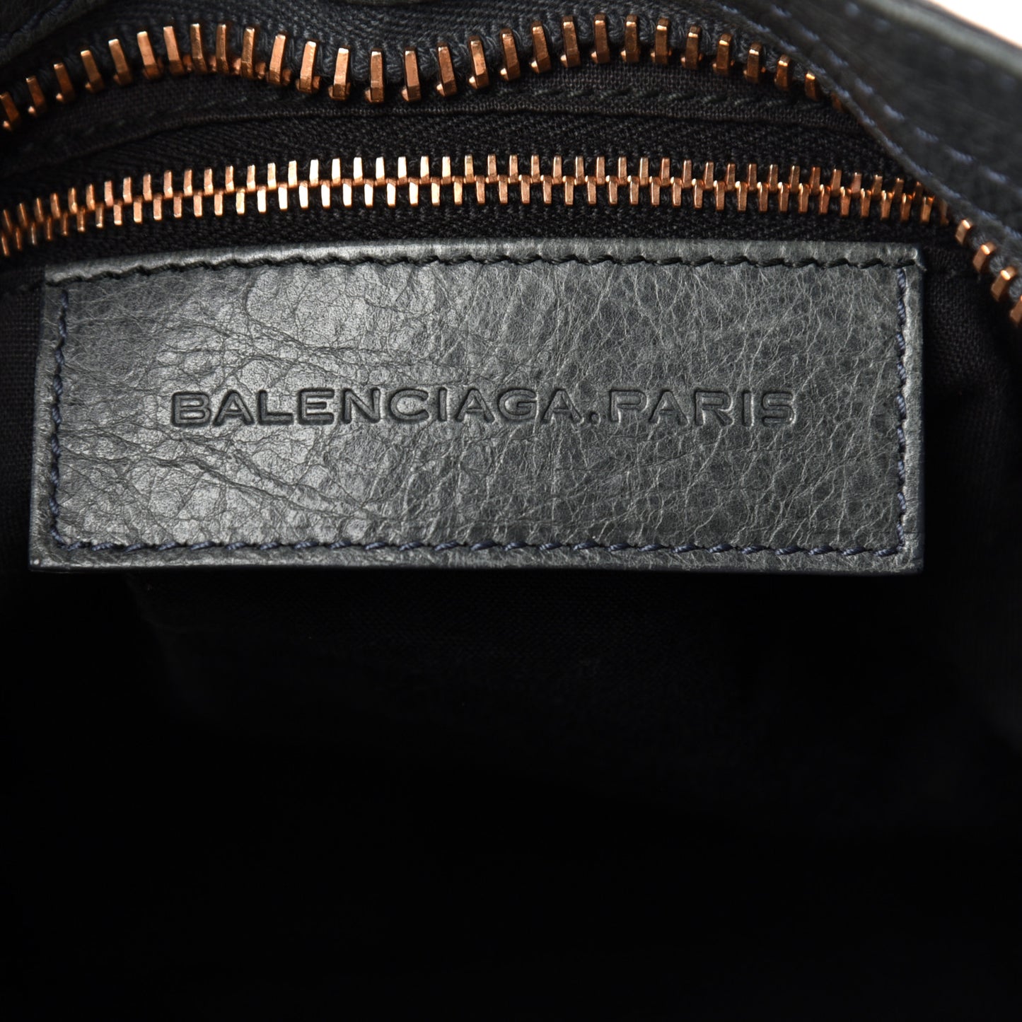 Agneau Giant 21 Rose Gold Hardware City Anthracite