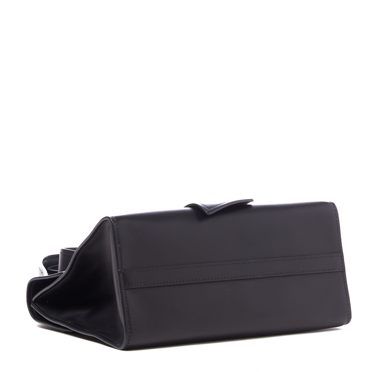 Prada City Calf Ribbon Shoulder Bag Black 3 of 8