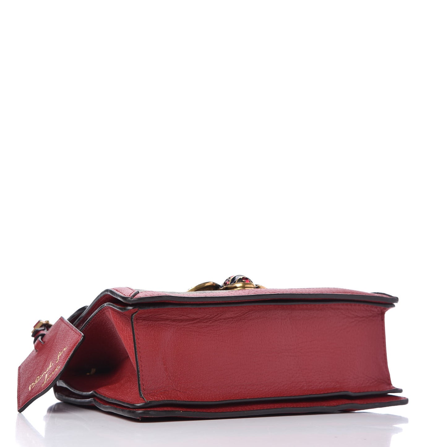 GG Supreme Monogram Small Queen Margaret Top Handle Bag Red