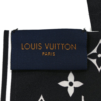 Louis Vuitton Silk Monogram Marbles Bandeau Midnight Fuchsia 3 of 4