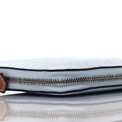 Hermes Epsom Silk'In Wallet Bleu Brume 10 of 12