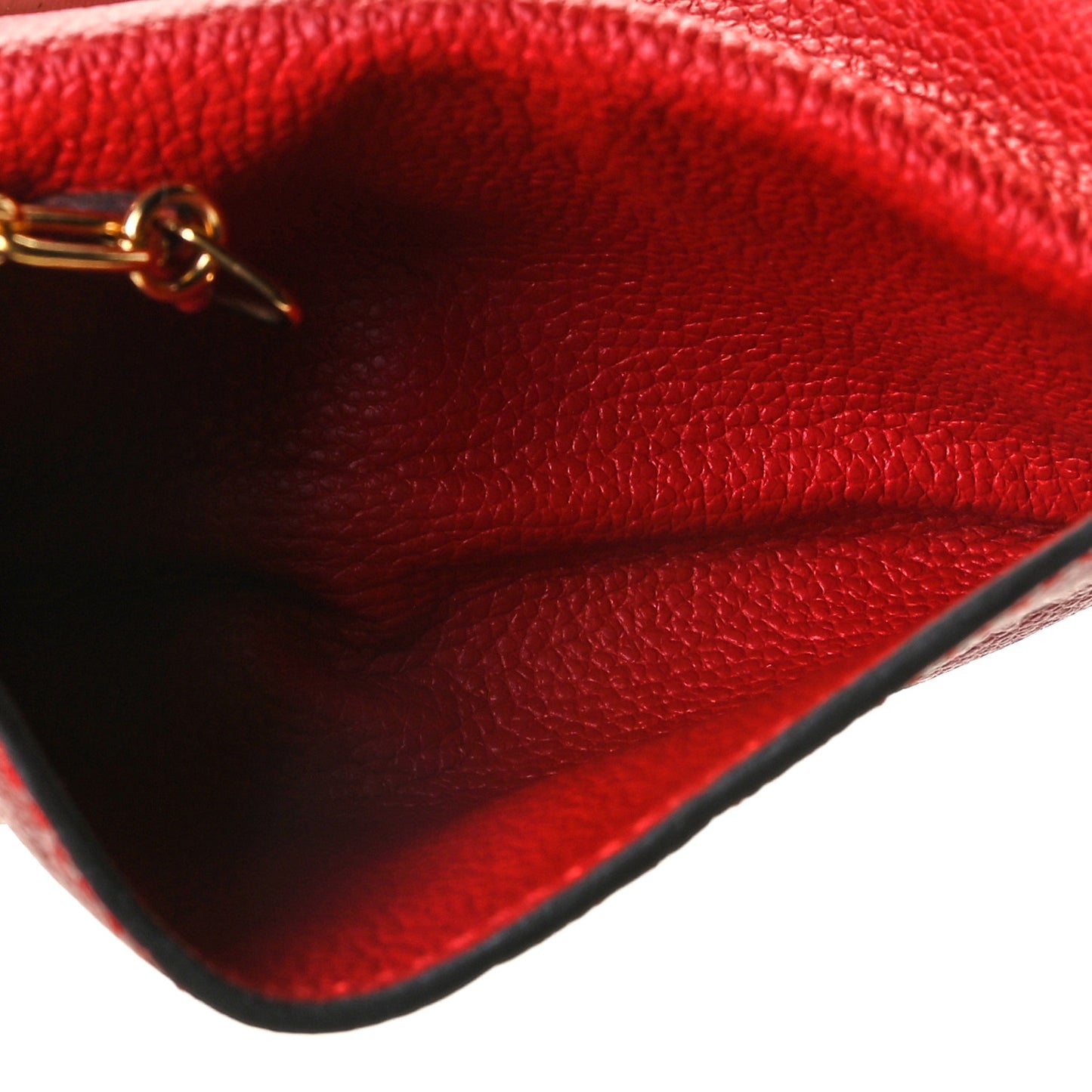 Empreinte Key Pouch Cherry