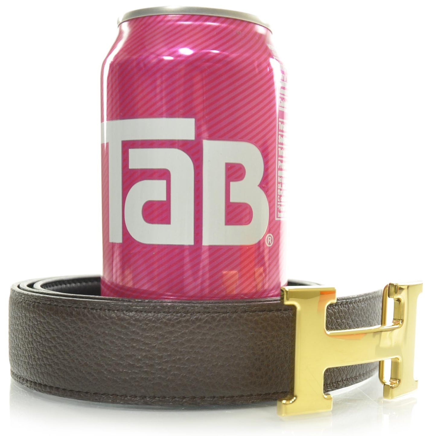 Leather Reversible H Belt 90