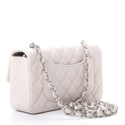 Chanel Caviar Quilted Mini Rectangular Flap Ivory 3 of 10
