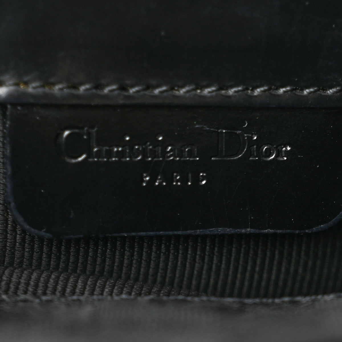 Christian Dior Nylon Cannage Panarea Tote  Black 6 of 12