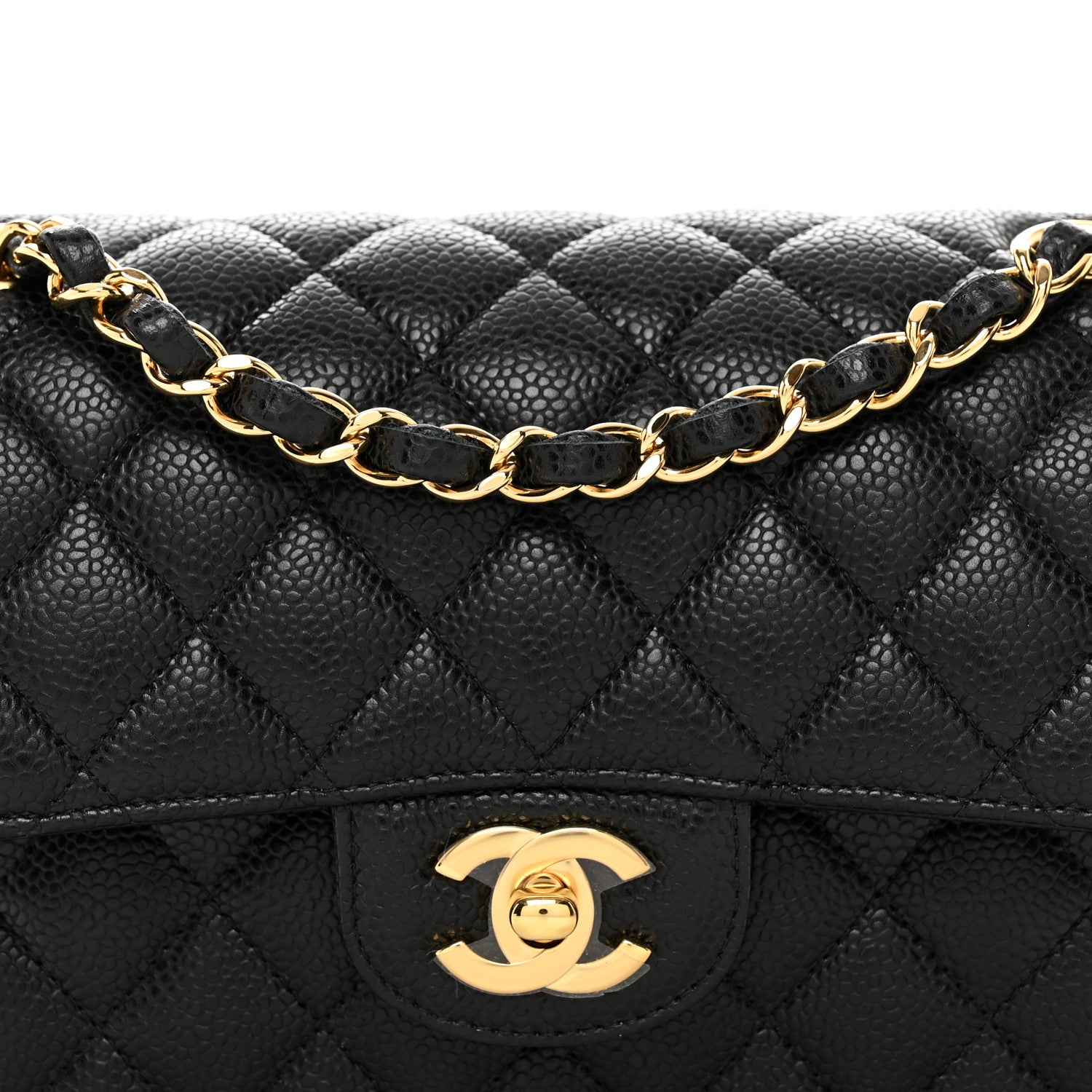 Chanel Caviar Quilted Small Double Flap Black 4 of 8