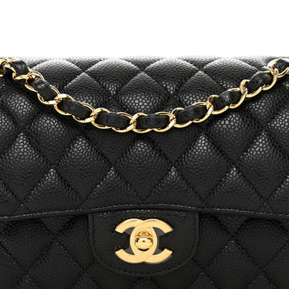 Chanel Caviar Quilted Small Double Flap Black 4 of 8