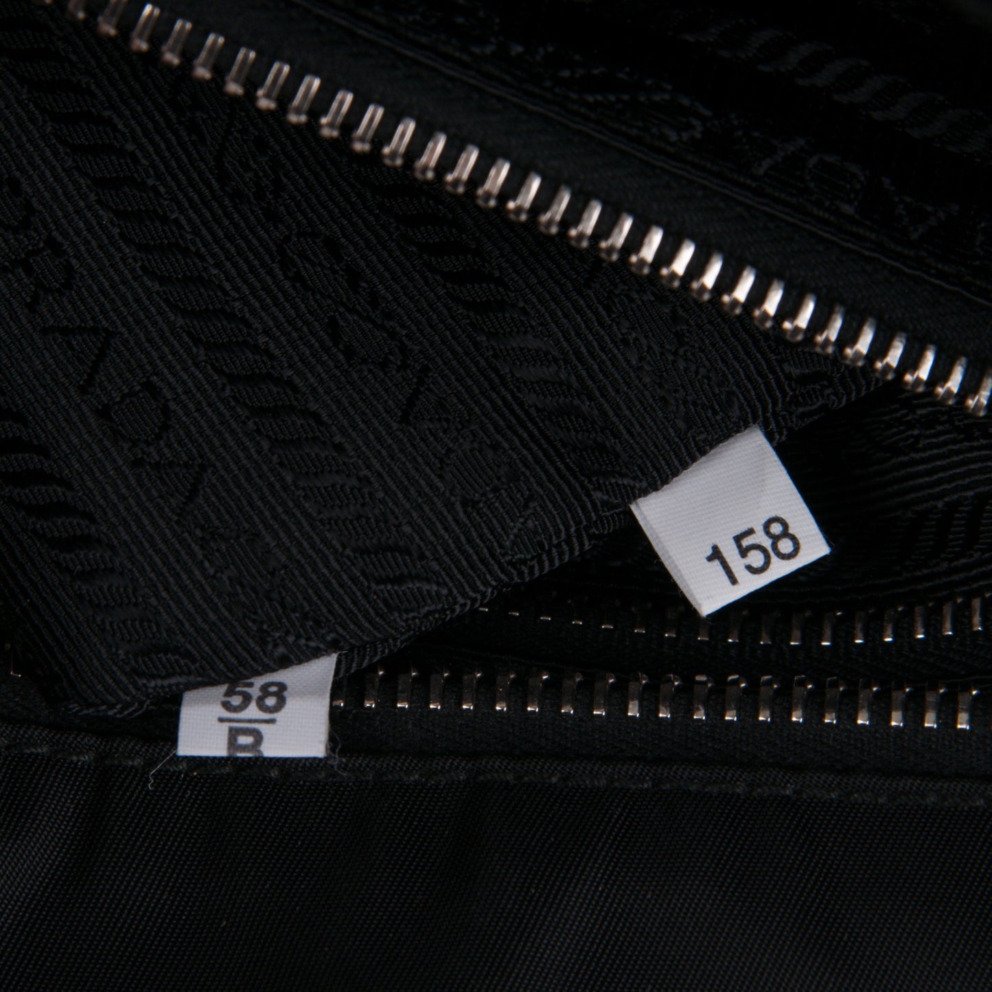 Tessuto Nylon Vela Diaper Bag Black