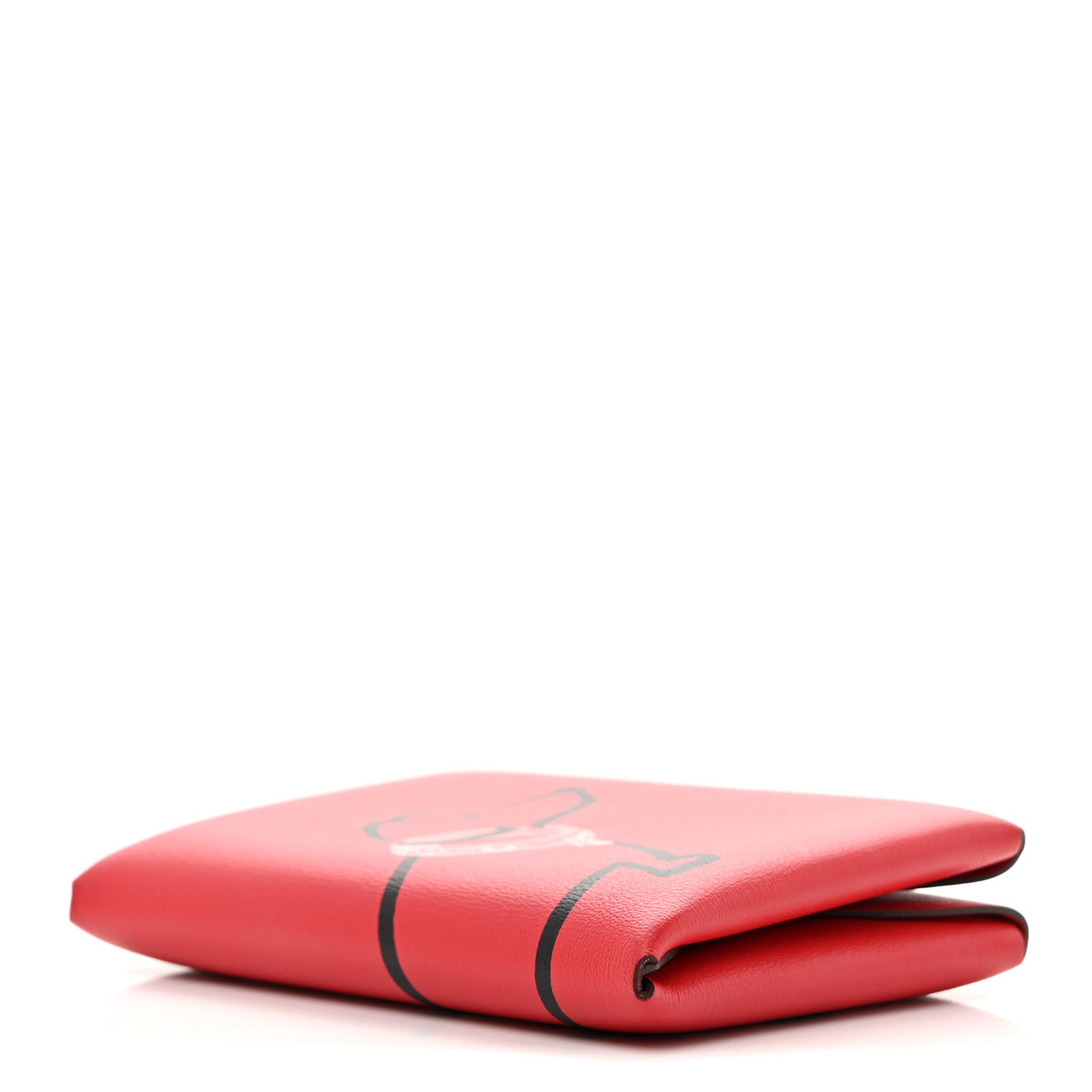 Swift Teckel a Collier Calvi Duo Card Case Rouge De Coeur