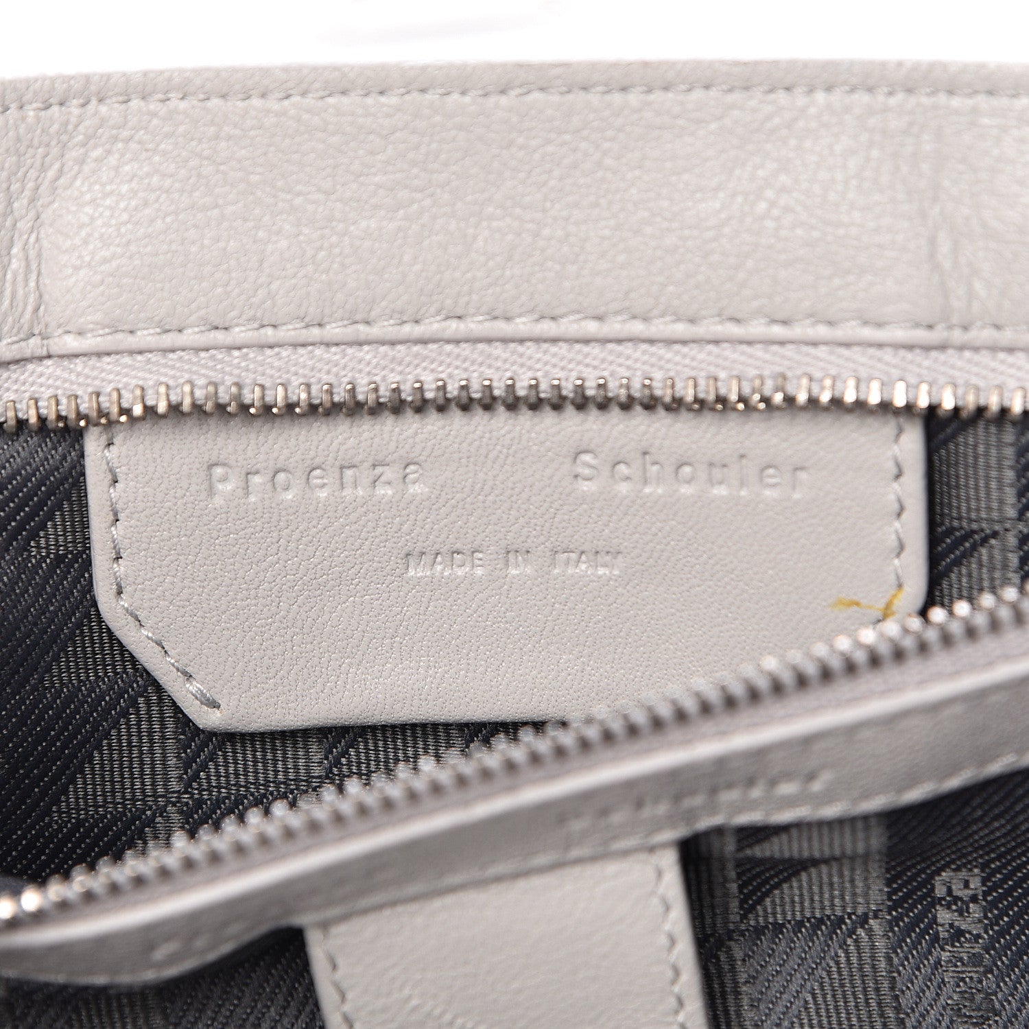 Proenza Schouler Lambskin Medium PS1 Satchel Pale Steel 7 of 19