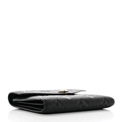 Louis Vuitton Empreinte Victorine Wallet Black 4 of 10