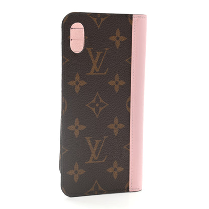 Louis Vuitton Monogram iPhone XS Max Folio Case Rose Ballerine 3 of 6